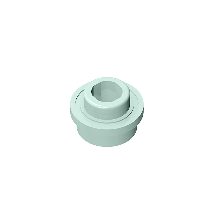 10PCS Moc 85861 플레이트 라운드 1x1 DIY 빌딩 블록 오픈 스터드 블록 브랜드 diy 교육 창의력 장난감과 호환 가능