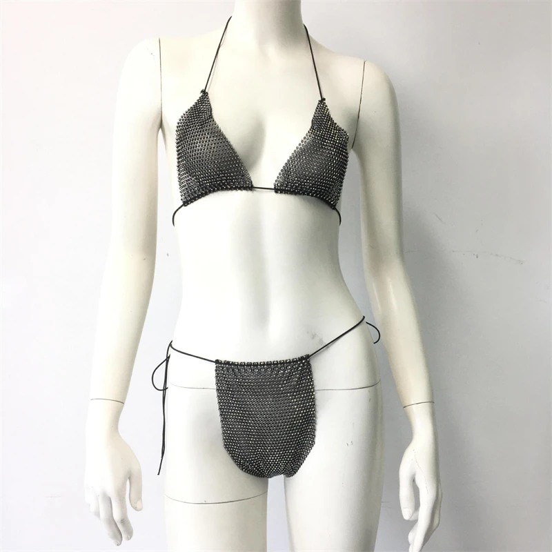  Tie-Side G-String Bikini Set Breathtaking Bathing Suit Bandage Design Sexy Brazilian Beachwear Thong Adjustable Swimsuits