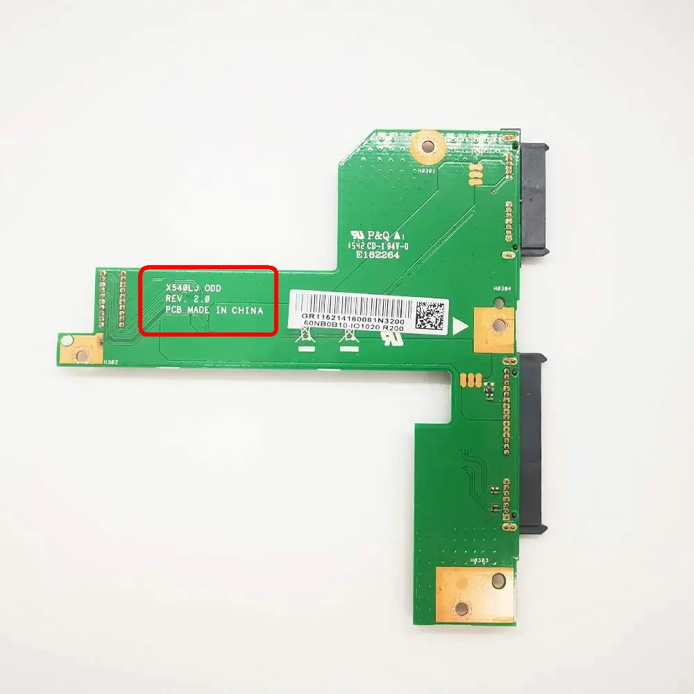 Hdd Placa Odd para Asus X541uj X541uv X541uvk X541uq X541uqk Notebook Unidade Completa Mllse-x540uvk_odd Rev:2.0