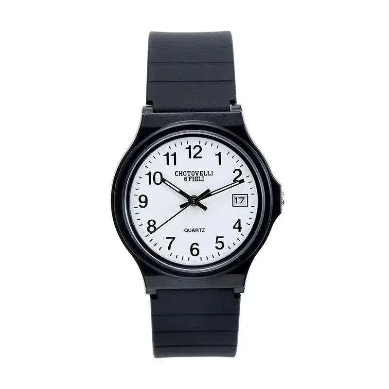 

2023 Fashion Waterproof Casual Sport Watch for Women Calendar Simple Unisex Gel Band Quartz Wristwatches Reloj Mujer часы