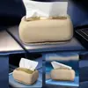 New Silicone Suction Cup Tissue Box Large Capacity Desktop Tissue Drawer Anti-Wear Super Soft Durable Car Tissue Box 2