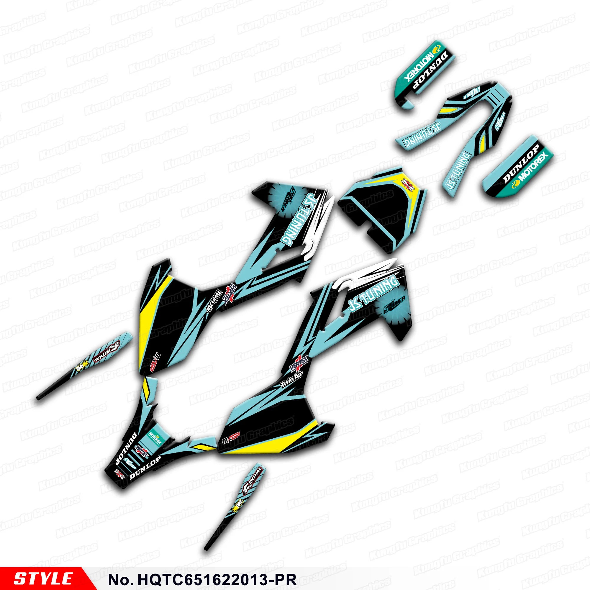 

Вторичный рынок, наклейки для внедорожных велосипедов, украшение для мотогонок, для Husqvarna TC65 2016-2023, фотосессия