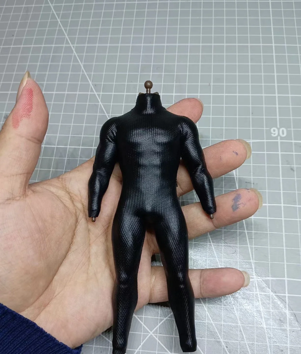 

1/12 Scale Tight Striped Jumpsuit Model for 6'' Vtoys(no body)