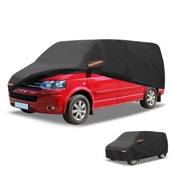 X Autohaux Car Cover impermeabile Outdoor anti-uv Sun Rain Protection copertura completa per Volkswagen T5 LWB per Volkswagen T6 LWB