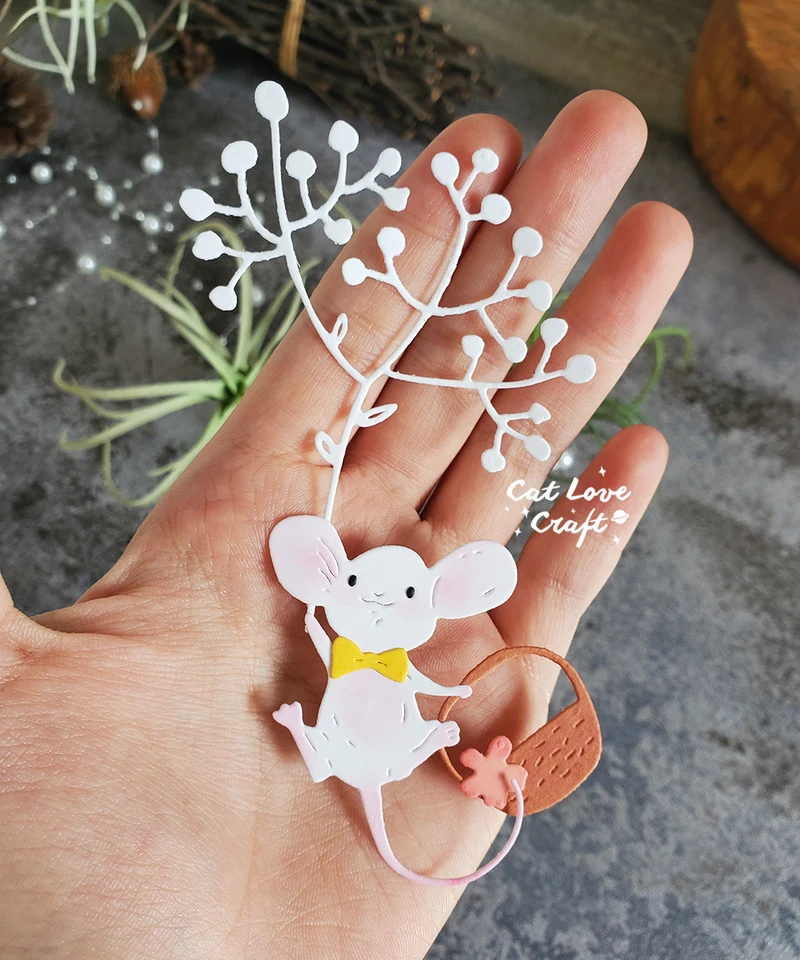 Easter Rabbit Metal Die Cuts - DIY Craft Dies For Scrapbooking & Cards
