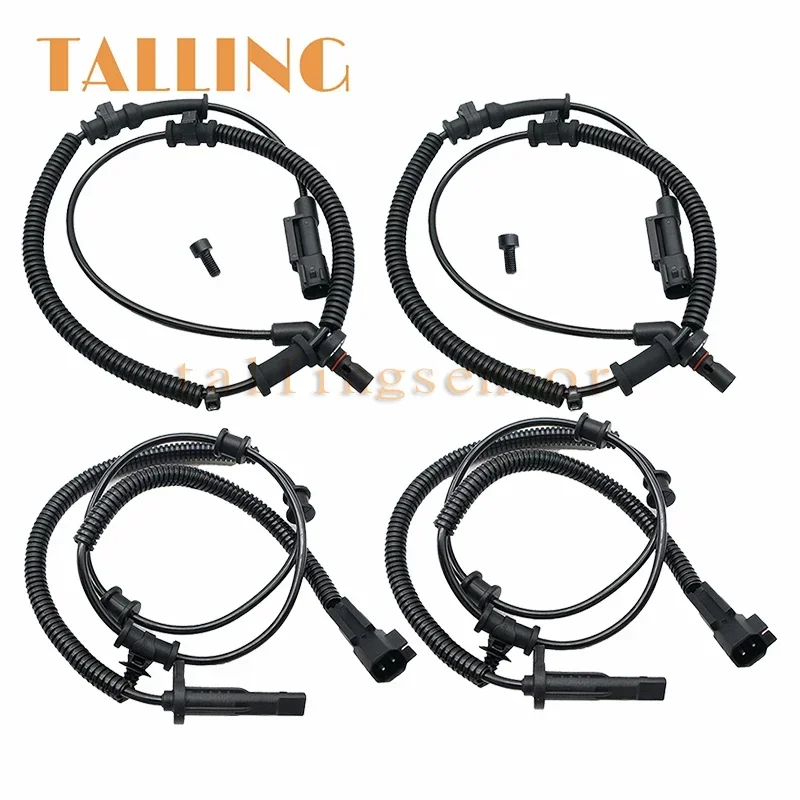 ABS Wheel Speed Sensor 4PCS For Ram 1500 13-18 68170065AB 68053861AB 68231044AB 68053861AC