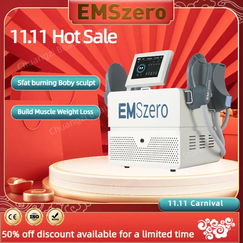 

3.28 Emszero Body Slimming NEO Muscle Fat Removal 6500W Build Weight Lose Hi-emt EMS Stimulate Butt Sculpt