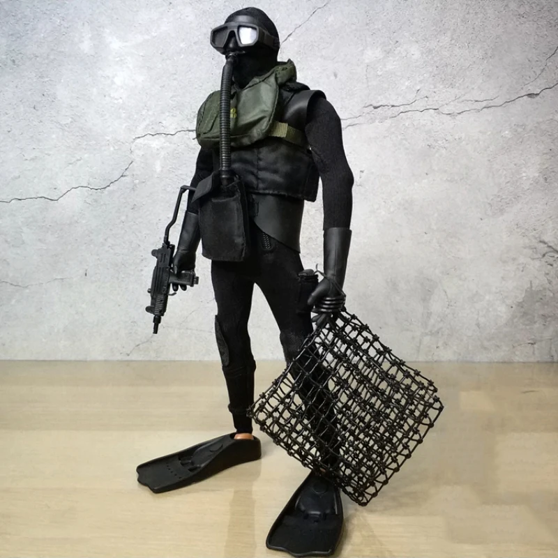 1/6 Scale Soldier Diving Suit Shoes Clothing Suit Suitable For 12 inch ...