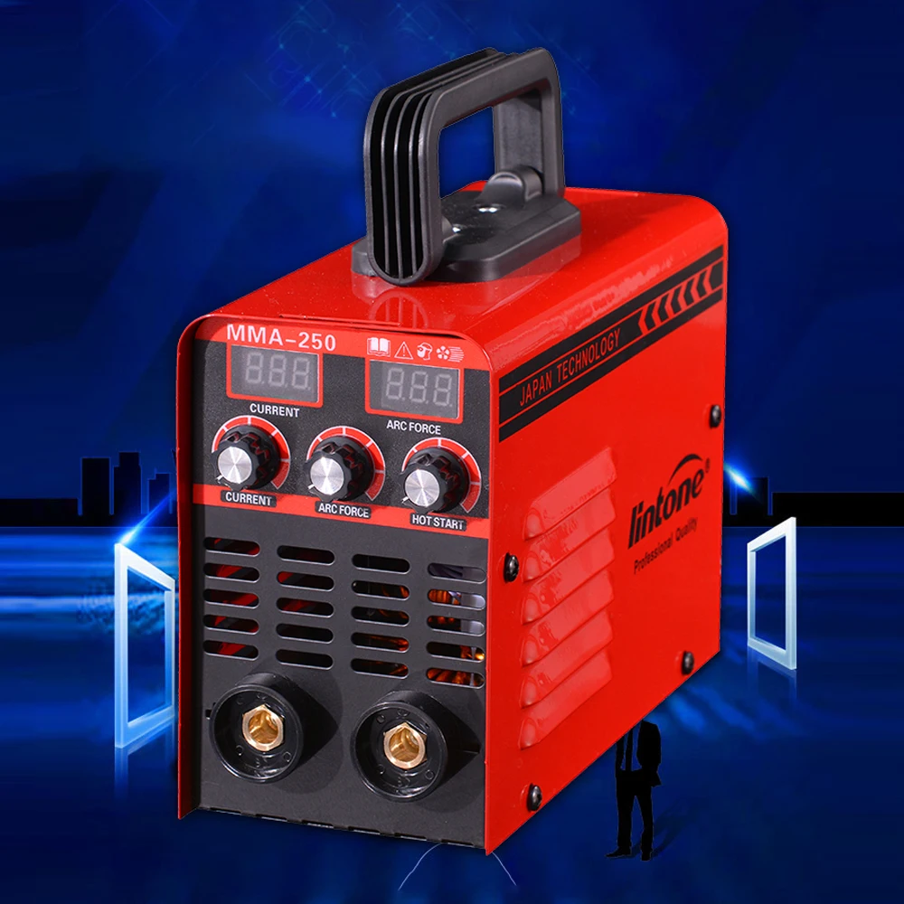 MMA-250 Dual Display Electric Welding Machine Household Metal Mini Welding Machine Direct Current Handheld Welding Machine 6