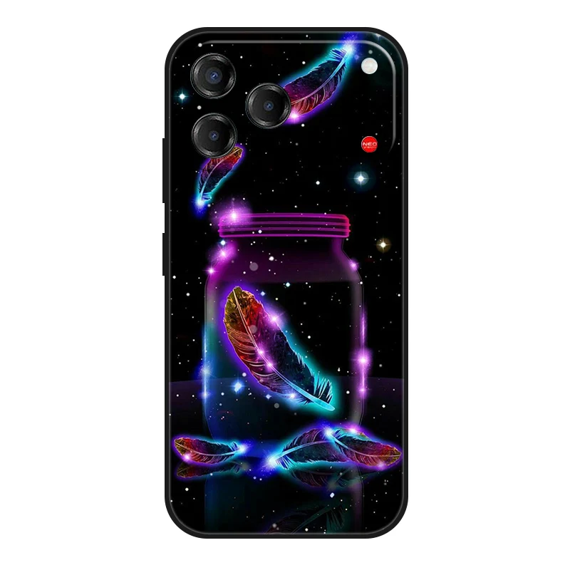 Sleek Black Matte Fashion Phone Case - Slim Soft TPU