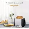 Best Prime 2 Slice Toaster Black Evenly Quickly 6 Shade Settings Removable Crumb Tray Stainless Steel Toaster 3