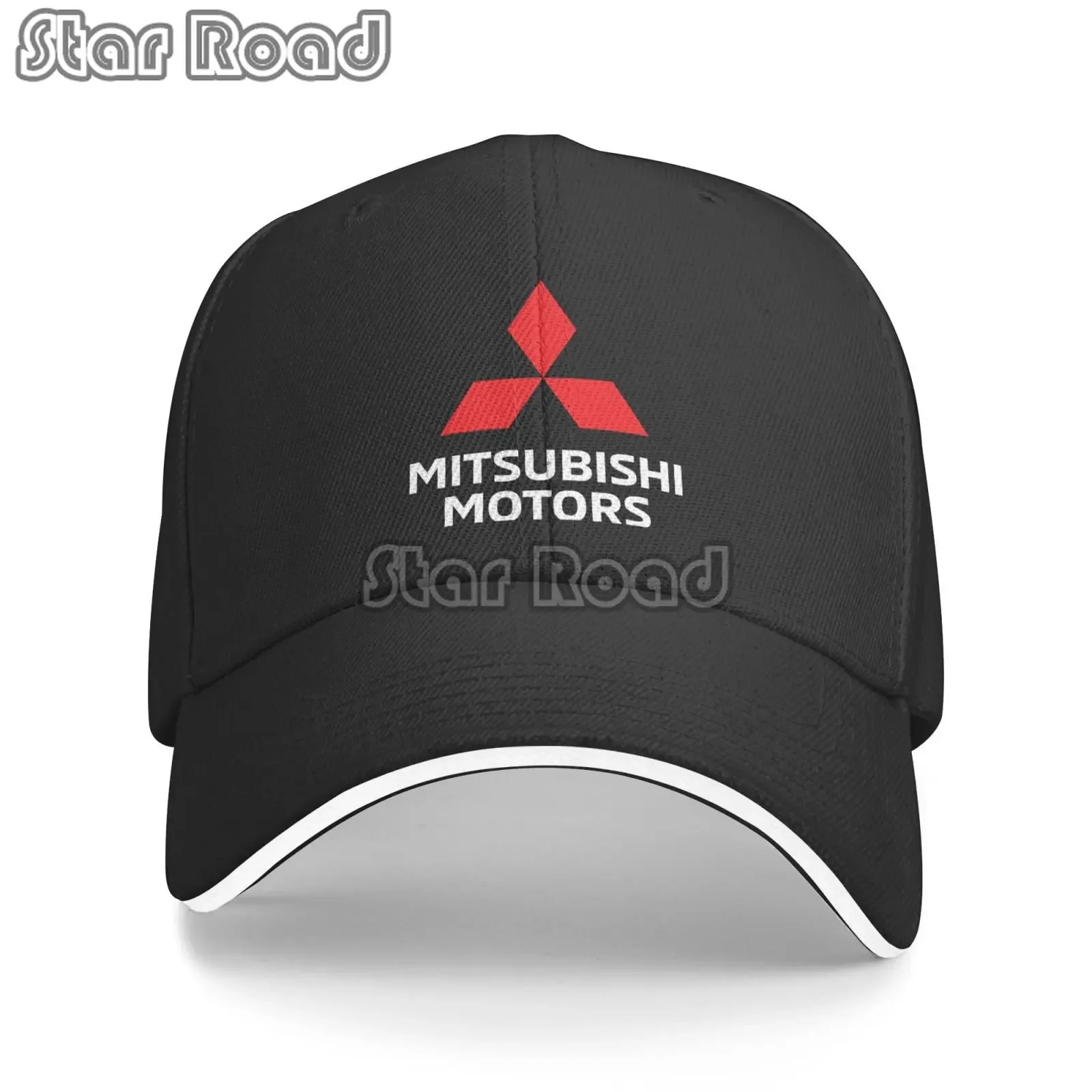 

New Fashion Outdoor Sport Fishing Golf for Mitsubishi Motors Baseball Caps Cotton Snapback Hip Hop Hats Men Women Sun Protection