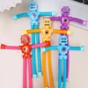 Telescopic Robot Suction Cup Toys Children Kids Pop Tubes Sensory Playing Puzzle Stress Relief Squeeze Fidget Games Gift 6
