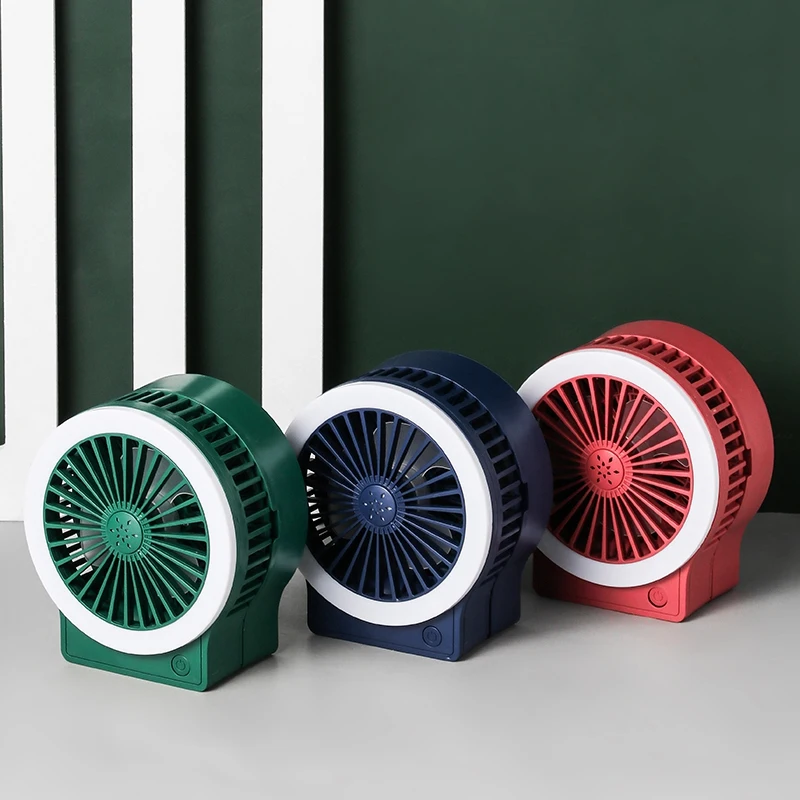 

Portable Desk Fan Telescopic Folding Fan For Home Office USB Silent Rechargeable Floor Fan