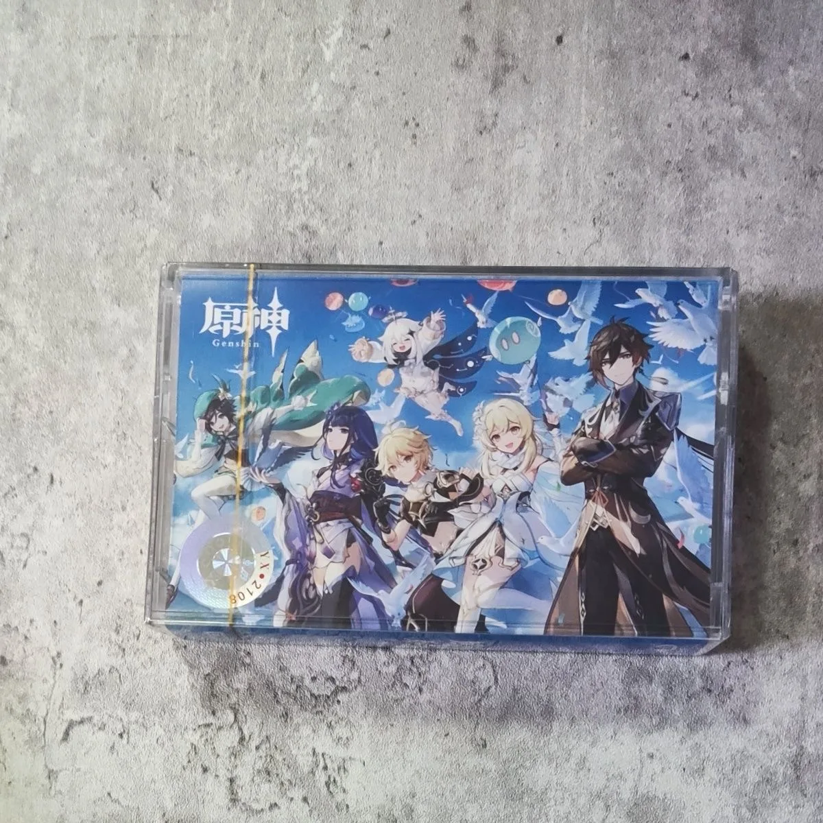 

Anime Game Genshin Impact Music Magnetic Tape Aether Greatest Hits Album Cassettes Cosplay Recorder Car Walkman Soundtracks Box