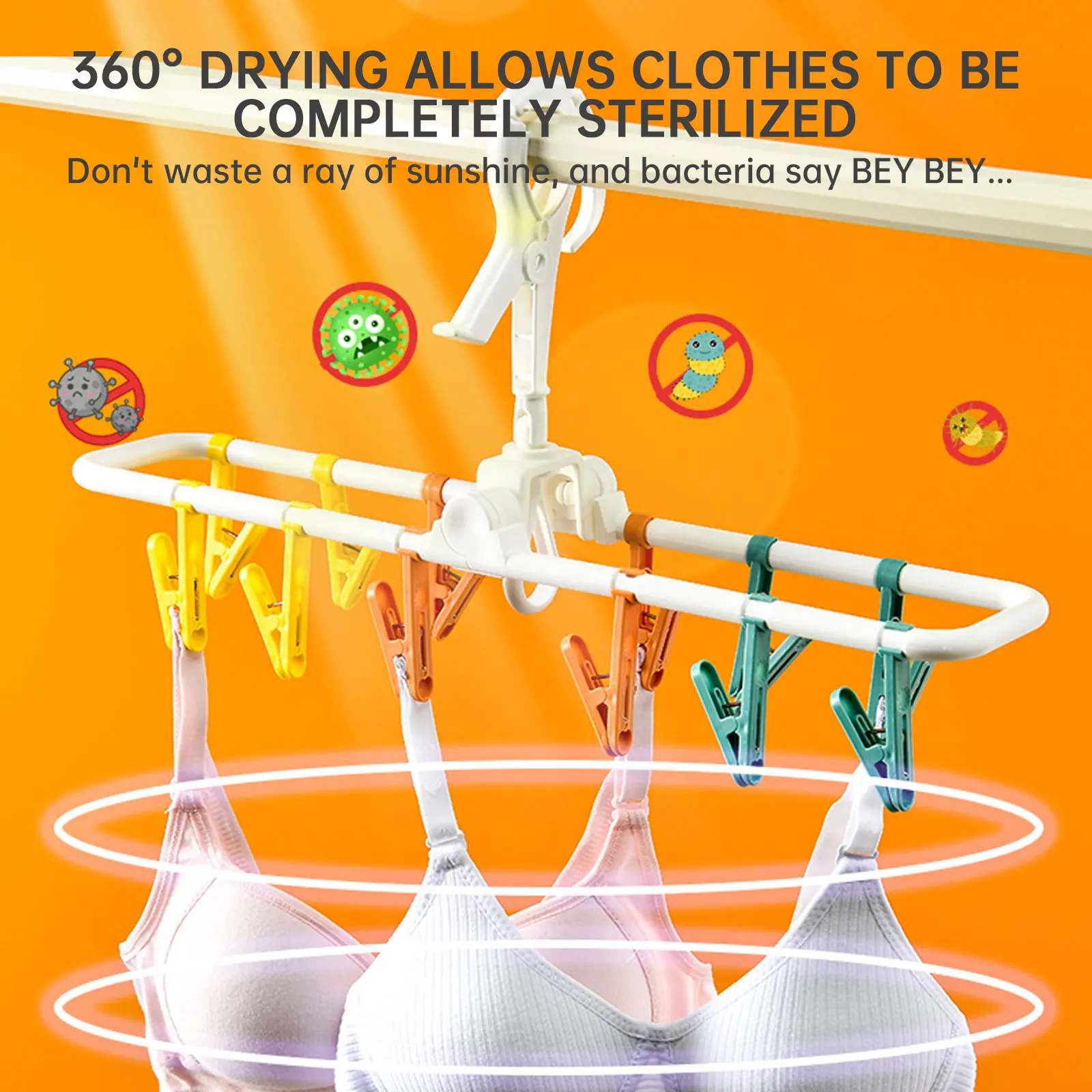 

Hats Socks Organizer Rack Hanging Peaked Cap Scarf Storage Rack Hanger Multifunctional Closet Wardrobe Storage Holder