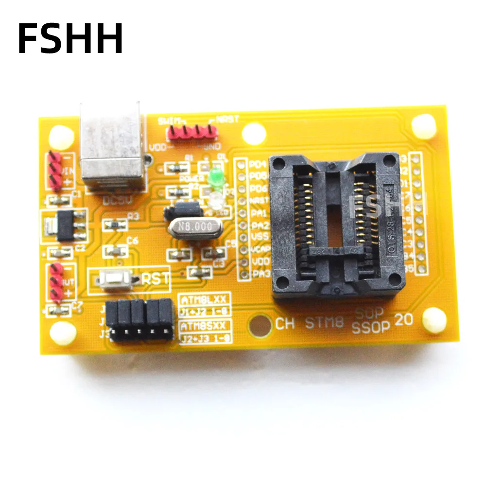 α׷  IC , ھ  300  SOIC20 STM8L STM8A STM8S ٿε Ʈ ׽Ʈ  α׷