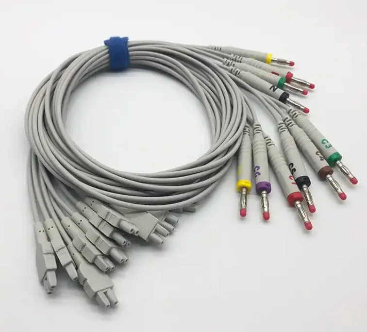 Рисунок 2 - IE15/iE12/iE12A/iE6/iE3 Biocare ekg свинцовые провода
