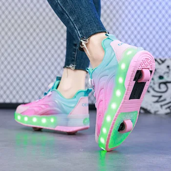 Kids LED Roller Skate Shoes 5