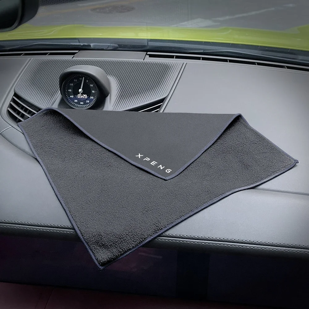 Car Body Washing Towel Soft Drying Cleaning Cloth Fit Xpeng P7 G3 G3i G9 P5 X2 N5 F30 H93 Beta