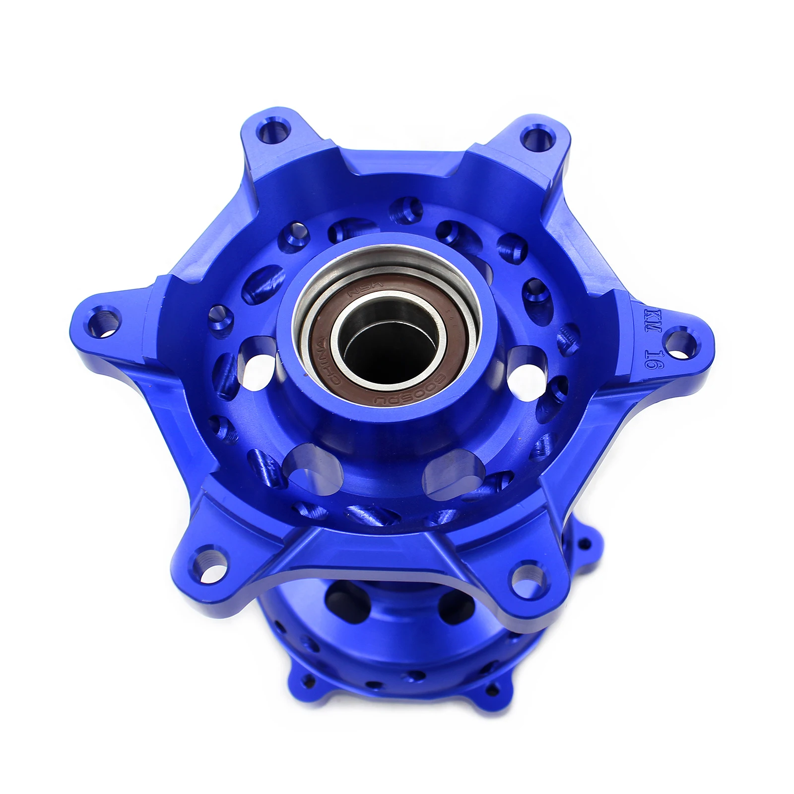 오토바이 알루미늄 합금 CNC 가공 허브 세트, KTM EXC 125 SXF 350 XC-F 450 호환 가능, 주황색 또는 파란색