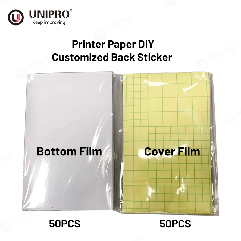 50PcsCameraPrintingPaperFilmsUniversalDIYBackCoverProtector