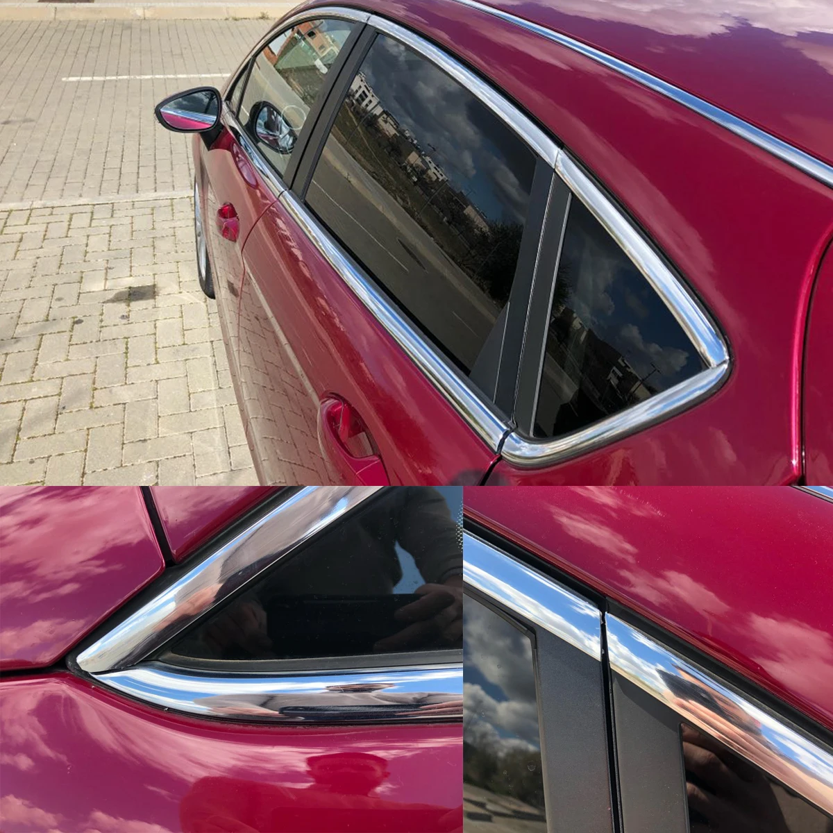 13M Silver Car Chrome Decoration Moulding Trim Strip Tape Auto DIY Protective Sticker 6mm Universal Bumper Window Door Protector car stickers car door stickers car reflective stickers car bumper sticker car reflective tape sticker carbon fiber car stickers car headlight stickers
