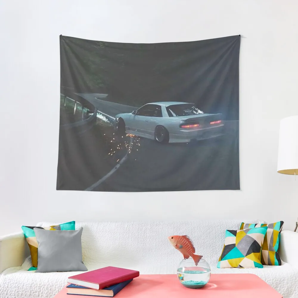 

JDM Drifting Tapestry Wallpaper Bedroom Room Aesthetic Decor Home