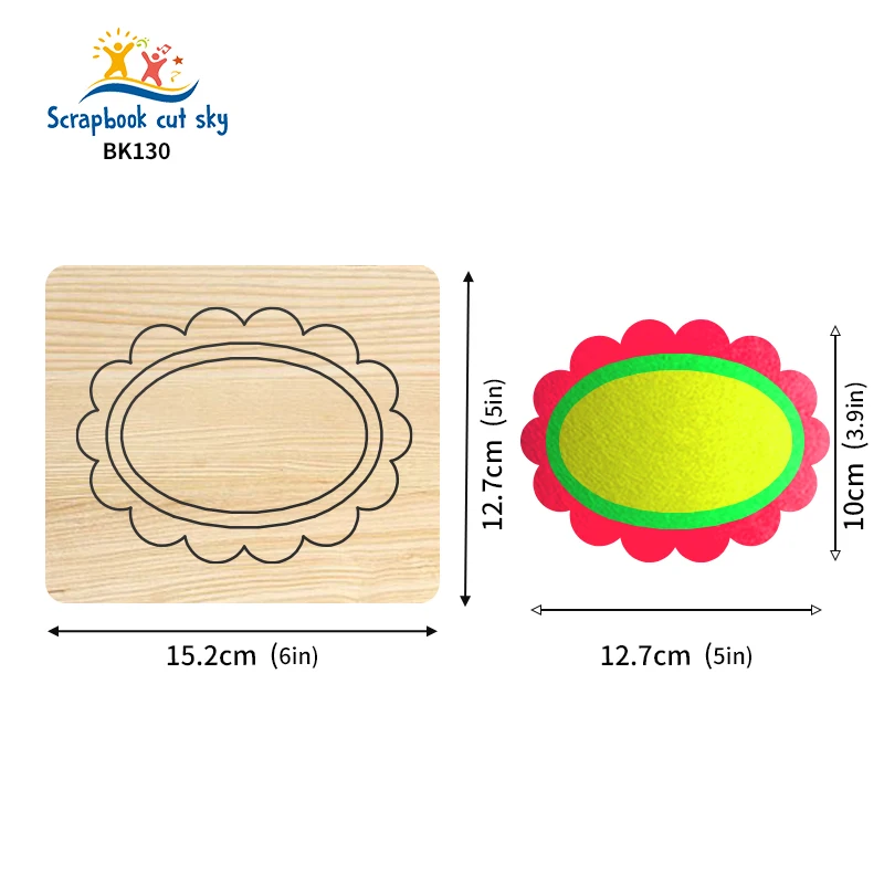 

Пресс-форма для резки цветов используется для скрапбукинга большинства высекальных машин.