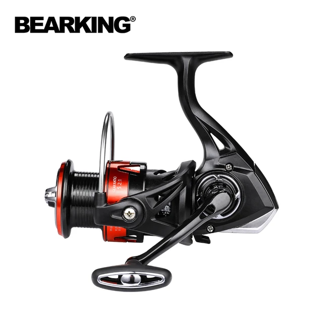 BEARKING brand New arrival Saltwater Fishing Reel Spinning 1000-4000 5.2:1  Max Drag 12KG Water