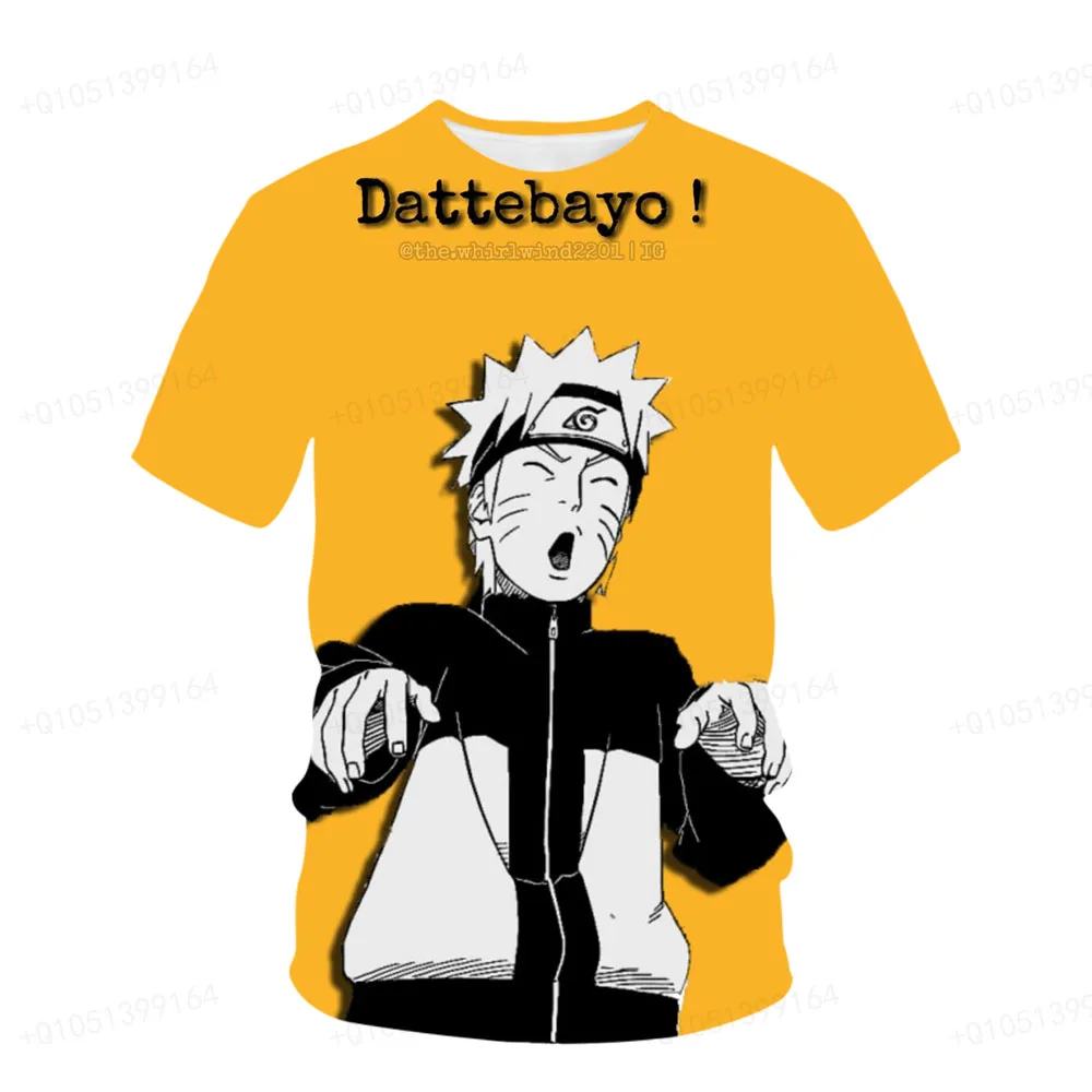 Shippuden-Camiseta Akatsuki Village con símbolos, Harajuku japonés,  algodón, 100%, cómoda - AliExpress