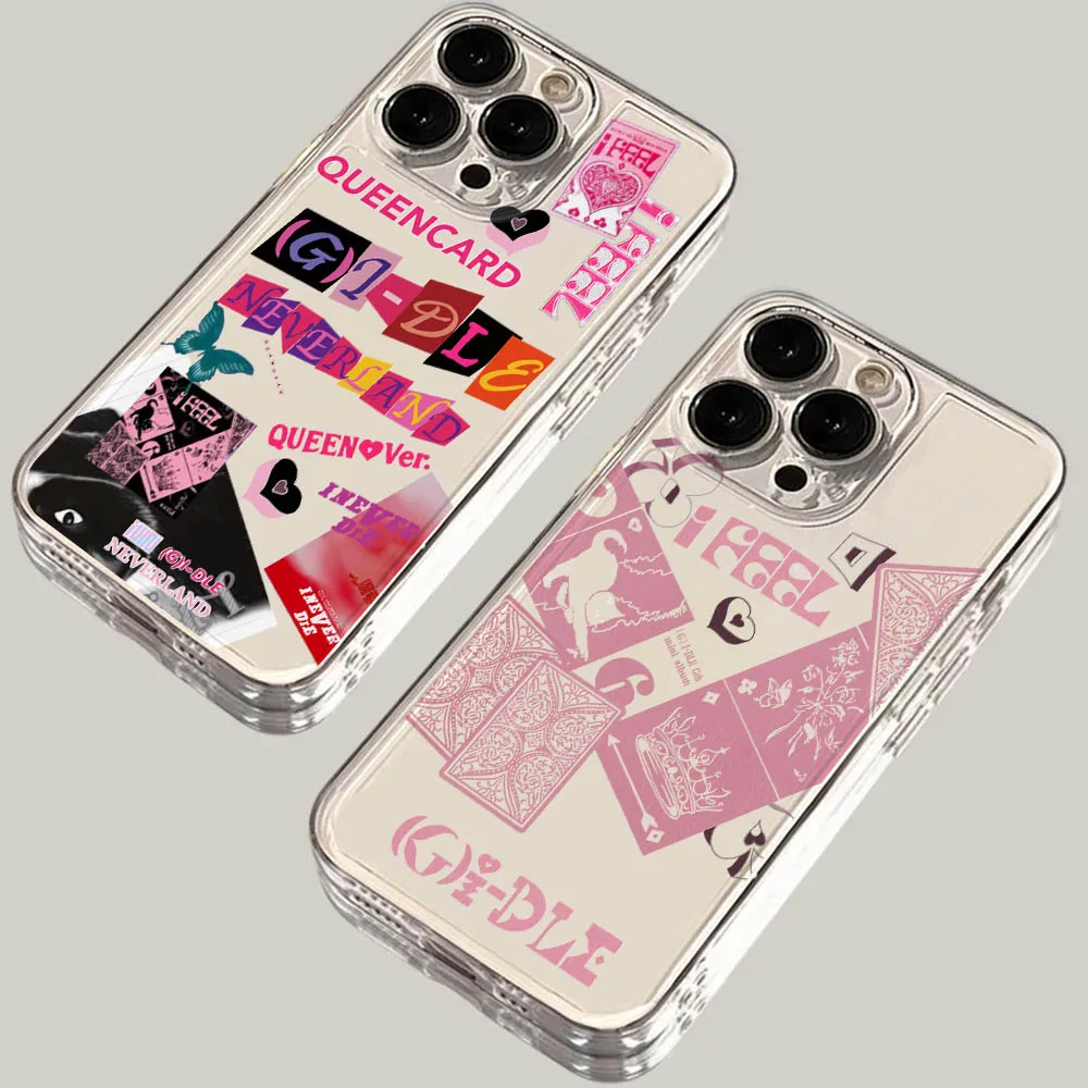 Kpop I-DLE i Feel Clear Soft Phone Case Cover