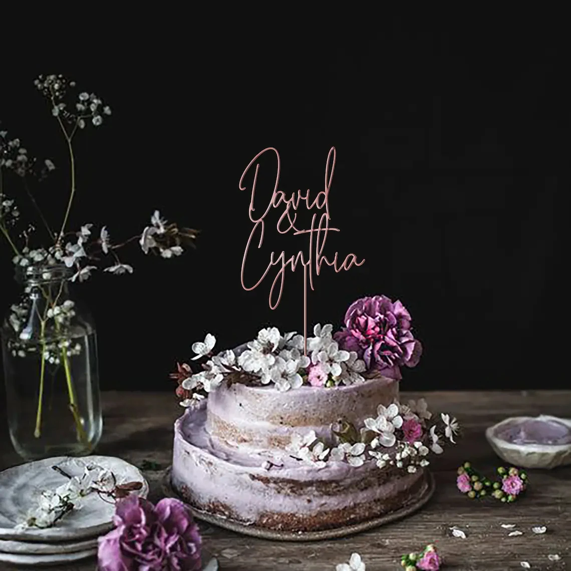 Luckeey 2 Adornos Para Tartas De Boda De Madera, Decoración Para Tartas,  Bodas, Mr Y Mrs, Decoración Para Tartas De Boda, Decoración Para Tartas De, image size:1140x1140