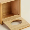 Bamboo Tissue Box Holder Storage Paper Tissue Box Cover Car Wood Napkins Holder for Case Organizer Home Decoration 2