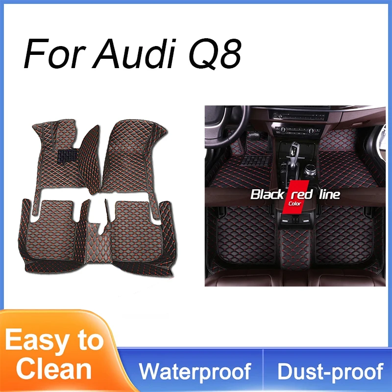 

Автомобильные коврики из искусственной кожи для Audi Q8 2022 2021 2020 2019
