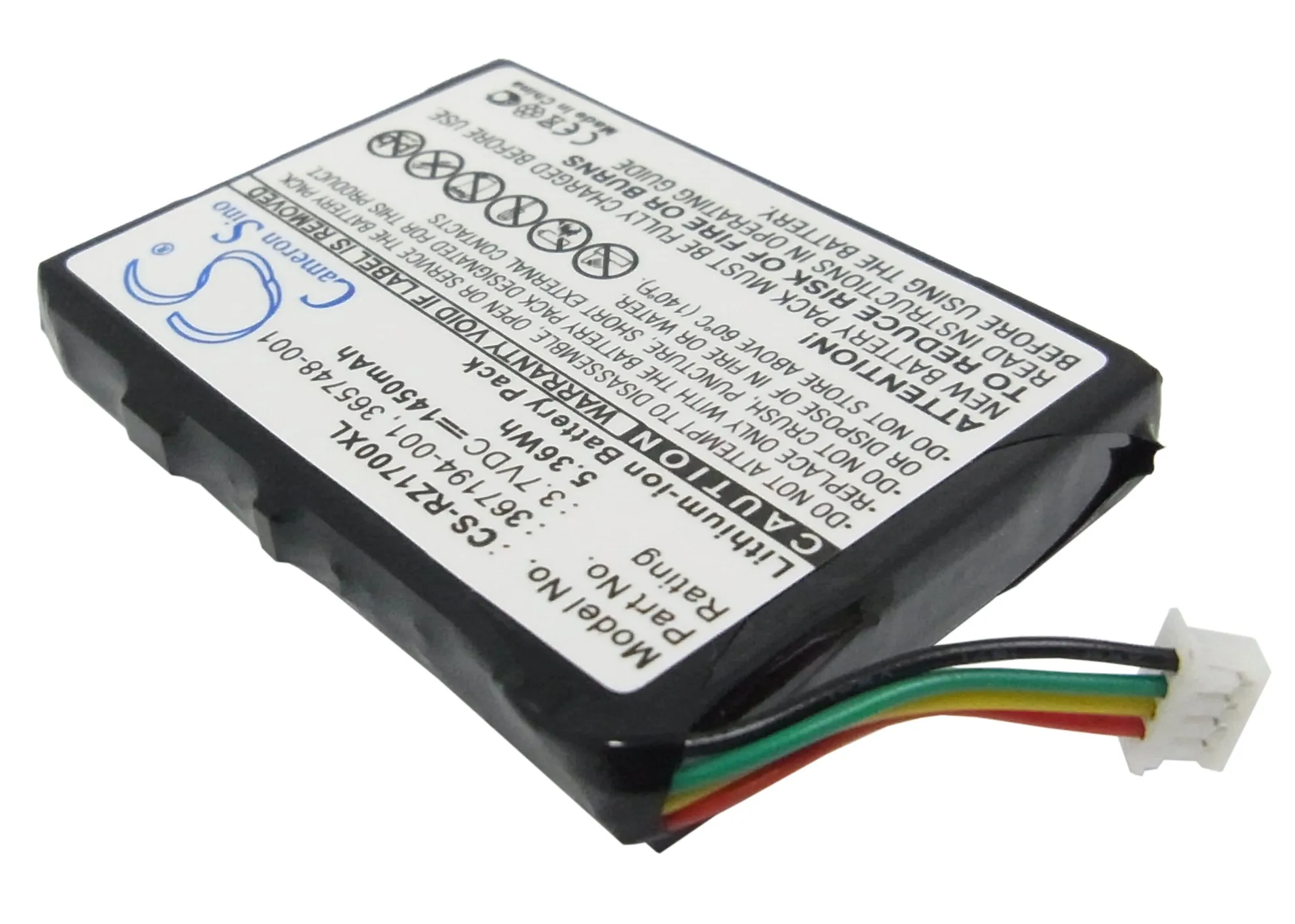 Batteria Cs 1450Mah Per Hp 365748-001 367194-001 Hp Ipaq Rz1700 Ipaq Rz1710 Ipaq Rz1715 Ipaq Rz1717