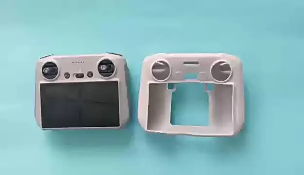 Funda De Silicona Para DJI RC 2 – Carcasa Protectora Gris A Prueba De Polvo Y Arañazos, Ajuste Perfecto, Lavable Y Fácil De Montar Para El Mando Del Dron
