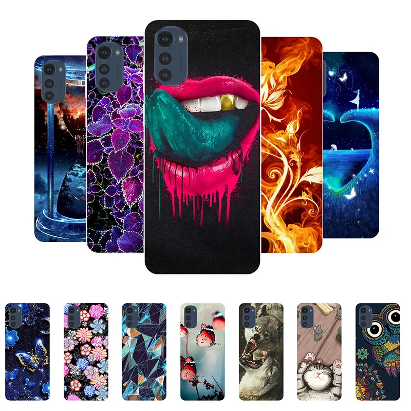 

For Motorola Moto E32S Case Bumper TPU Silicone Soft Back Cover for Moto E32S E 32s E32 E 32 S Case MotoE32s Funda Cartoon