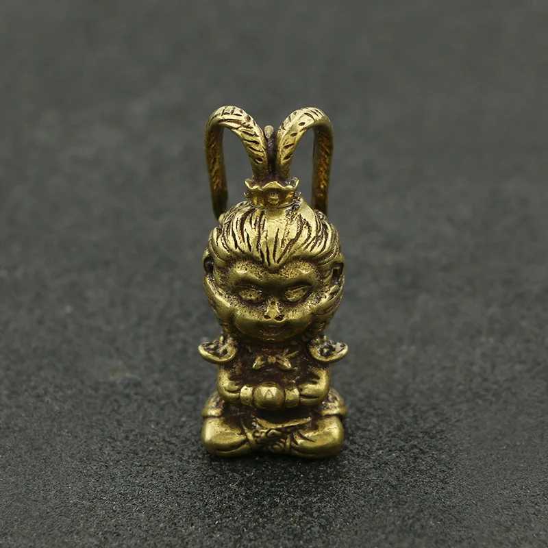 

Qitian Great Sage Decoration Sun Wukong Car Interior Decoration Toy Dou Defeats Buddha Bronze Monkey Crafts