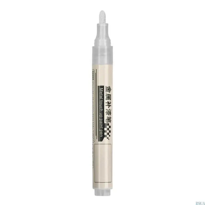 R9UA Permanent Marker Pen for Metal Metallic Color Waterproof Permanent Marker Pen