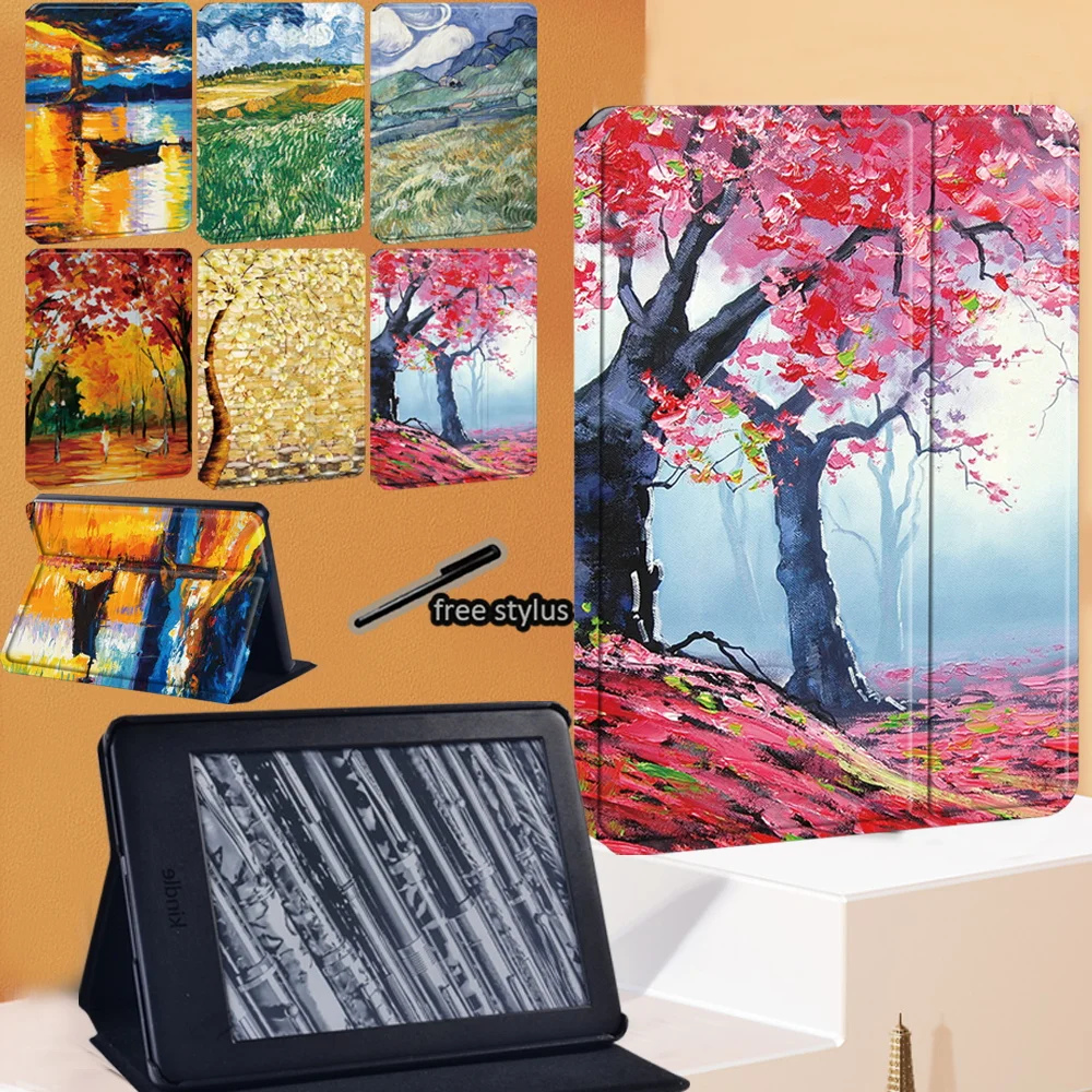 Custodia Per Tablet Di Alta Qualità Per Kindle 10Th 8Th/Kindle Paperwhite 1 (5Th Gen)/2 (6Th Gen)/3 (7Th Gen)/4 (10Th Gen) Flip Stand Cover