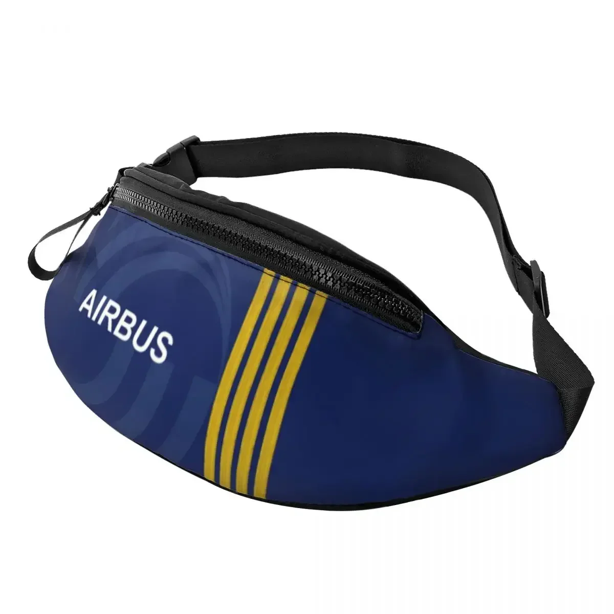 

Fighter Pilot Fanny Bag Custom Aviation Airplane Crossbody Waist Pack Women Men Cycling Camping Phone Money Pouch