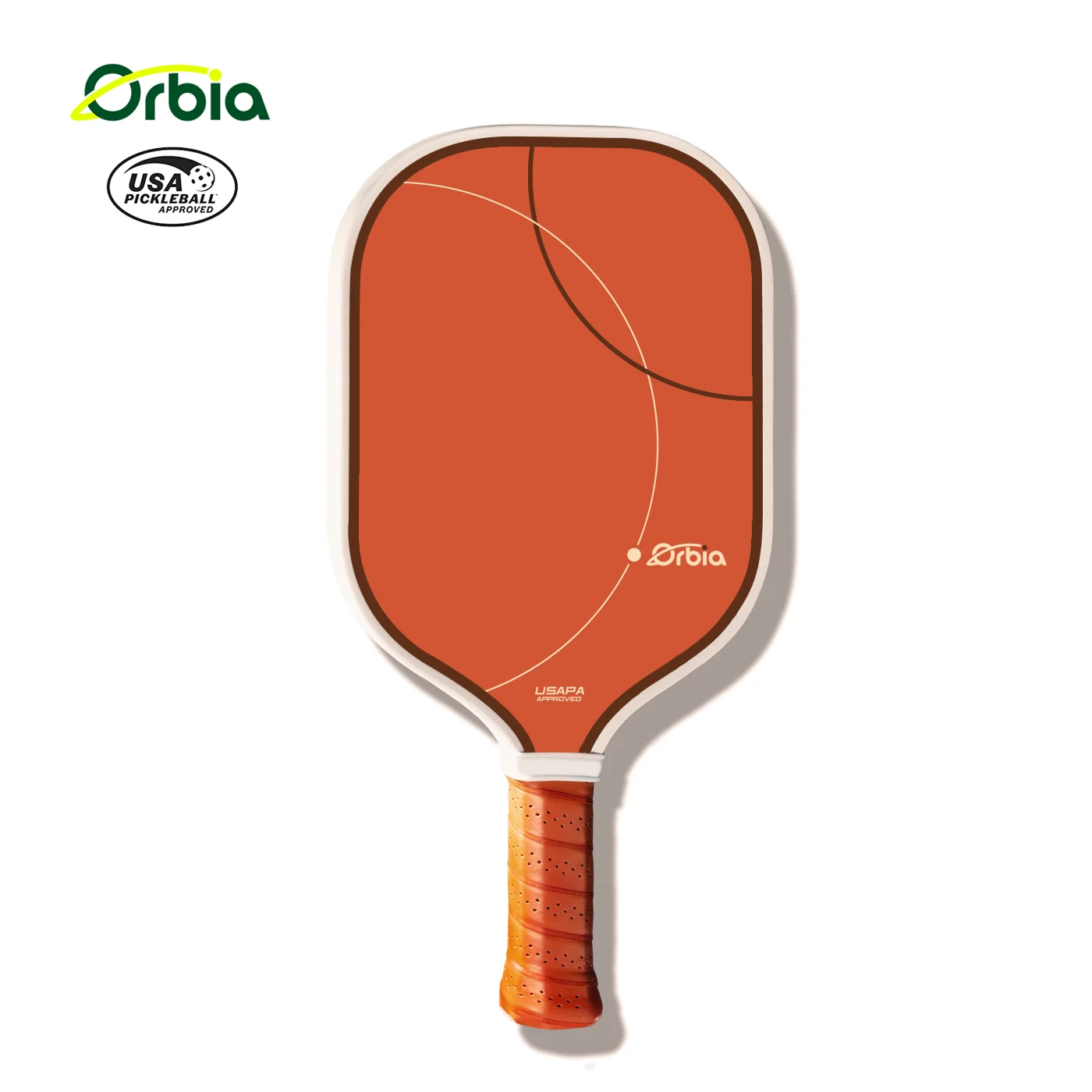Pickleball Paddle Pickleball Balls Orbia Glass Fiber Pickleball Paddle Gravity Paddle With Sweetspot Power Core & Comfort Grip Pickleballs