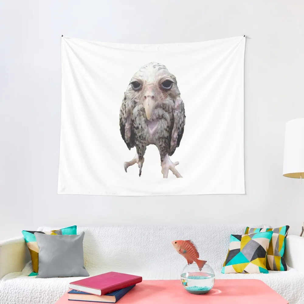 

Wet Owl Meme Tapestry Wall Decoration Wall Tapestry