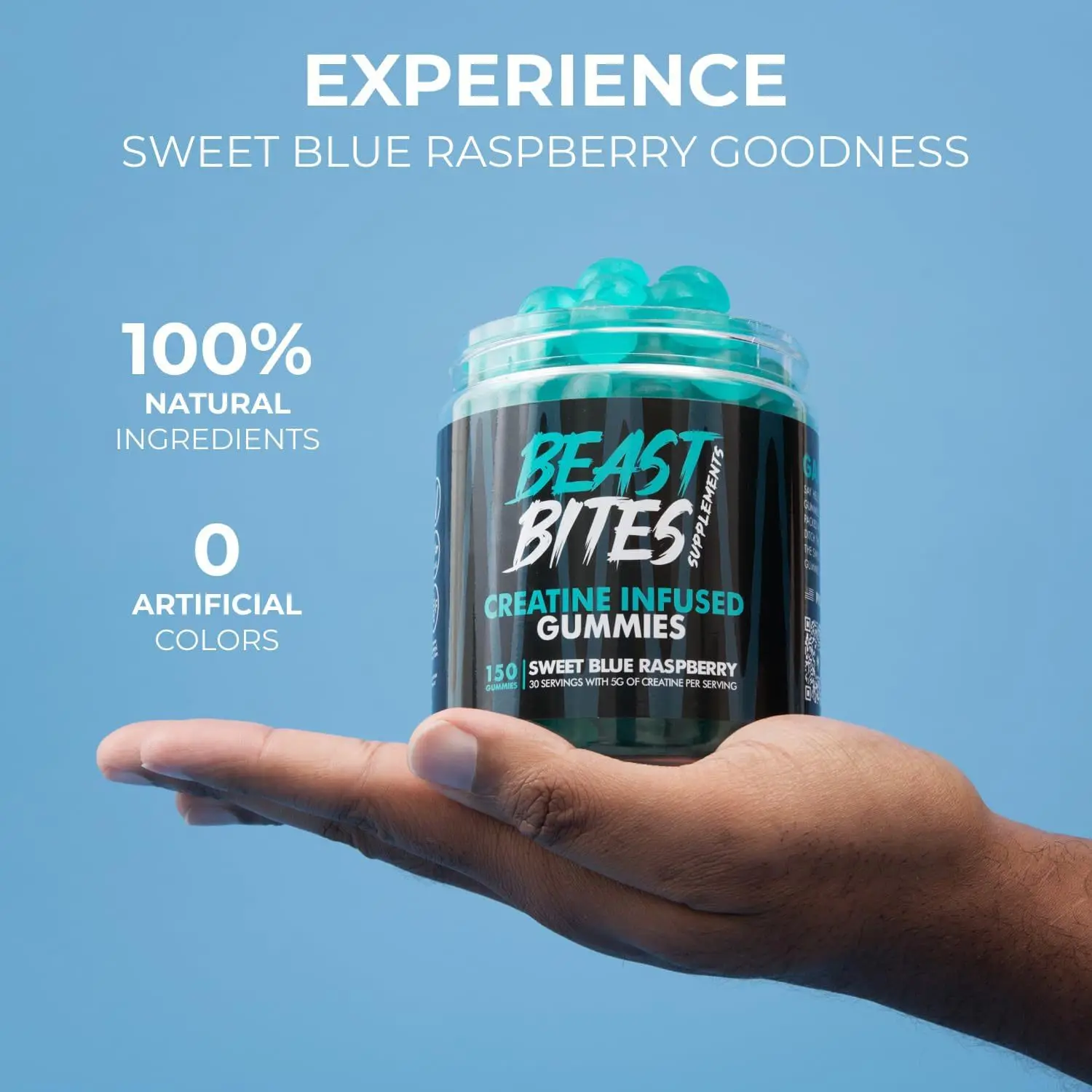 Creatine gummies enhance strength energy endurance improve muscle mass enhance immunity