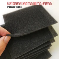 Filtre en mousse de charbon actif pour climatiseur de voiture, haute densité, purificateur universel, feuille de filtre à eau, filtre d'extraction de hotte de cuisine 3