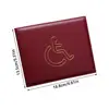 Disabled Blue Badge Holder Hologram Safe Parking Permit Display Cover Wallet 6