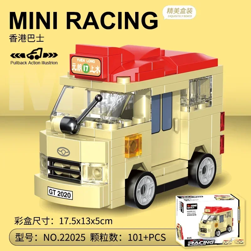 Racing Car & Vehicle Building Block Set