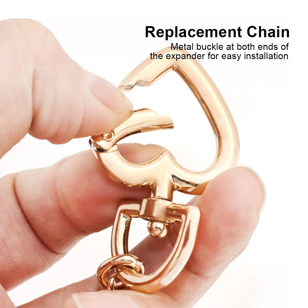 2pcs belt chain handbag chain extender purse strap replacement