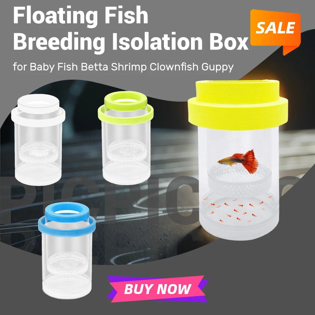 Floating Fish Breeding Isolation Box Fish Tank Hatching Incubator Aquarium Breeder Feeder Aquarium Hatchery Accessory fish aquarium fish breeding box
